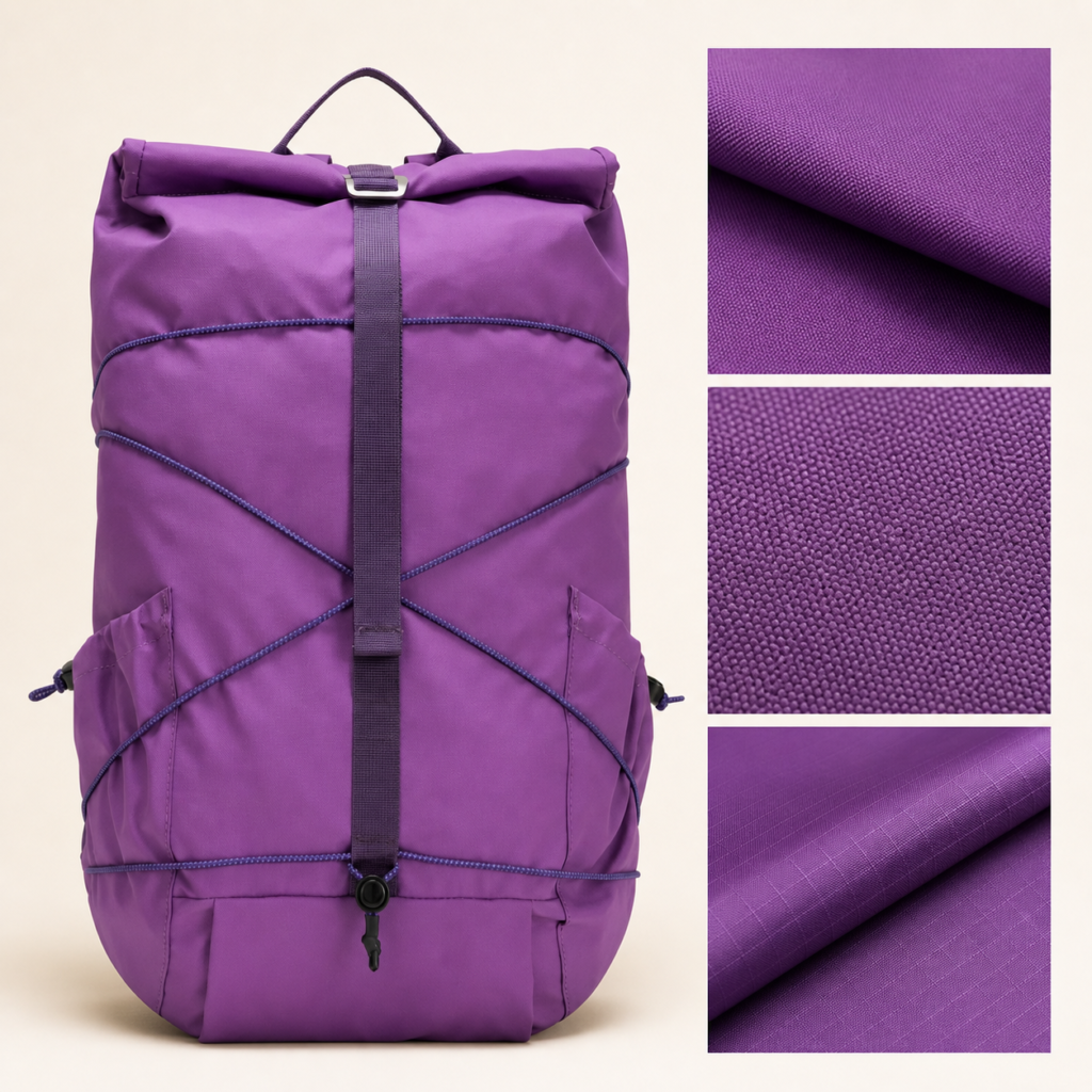 Roll Top Backpacks construction reference